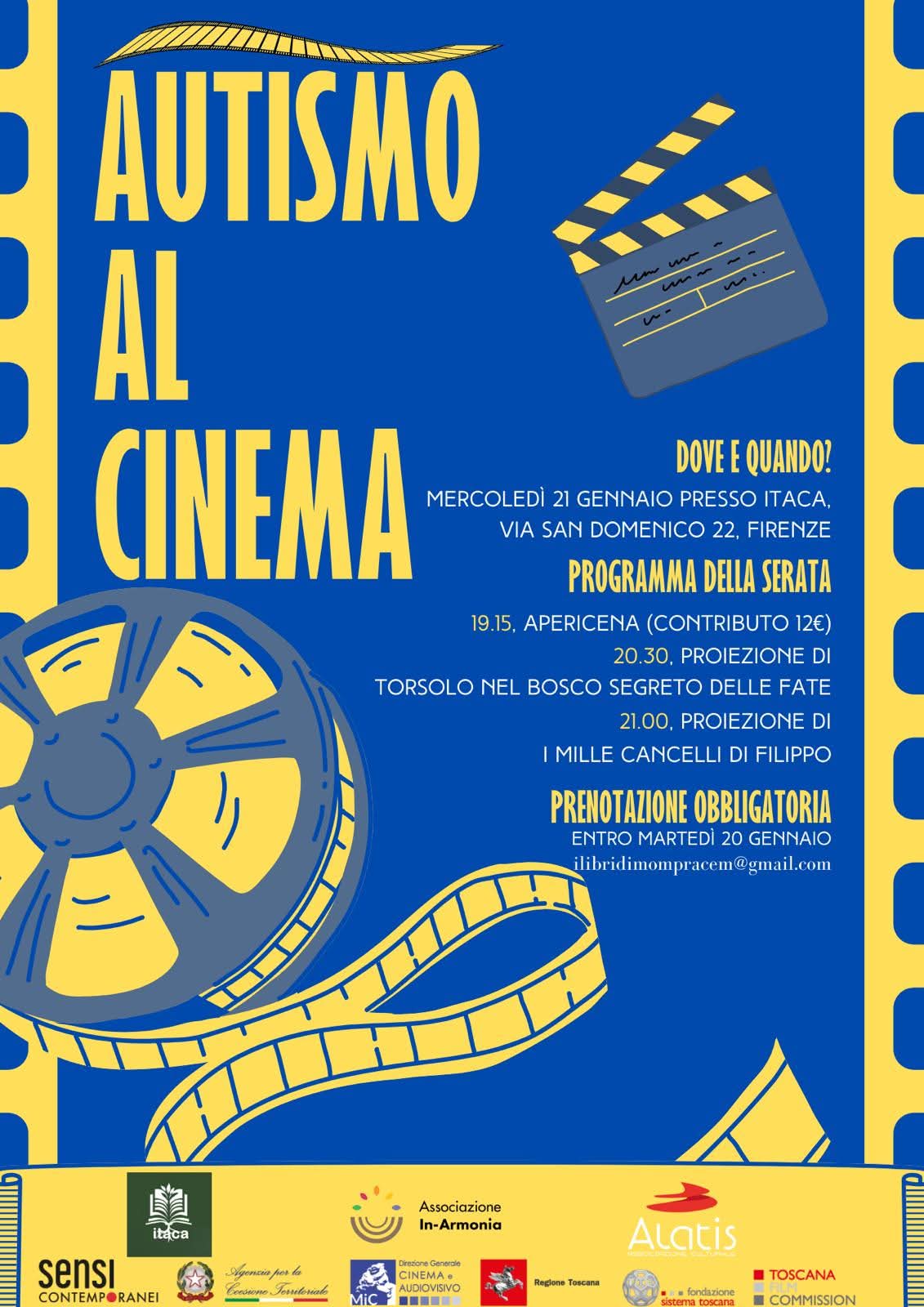 Locandina Autismo al cinema