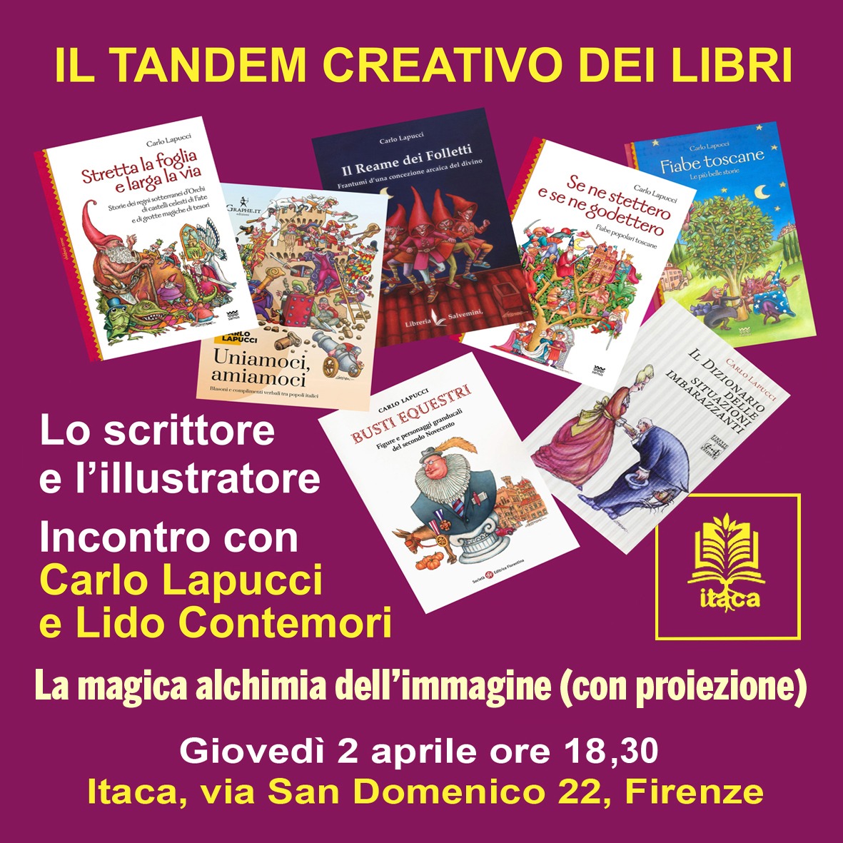 Il tandem creativo dei libri
