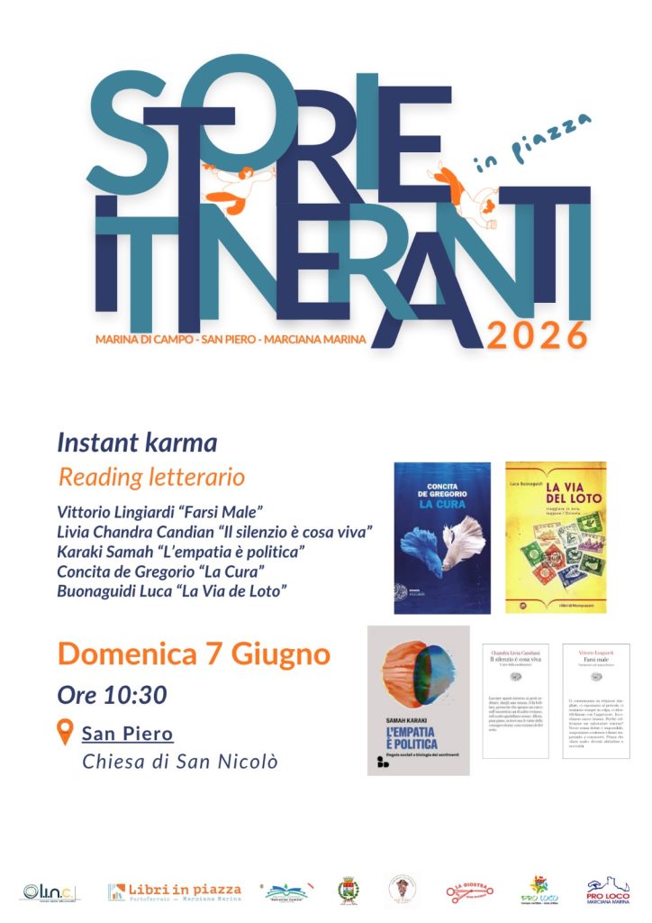 Storie Itineranti in Piazza Domenica 7 giugno La via del loto
