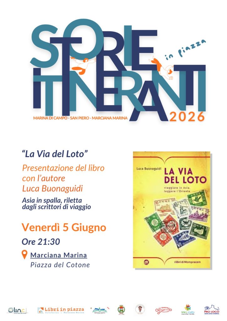 Locandina Storie Itineranti Isola d'Elba Venerdì 5 Giugno - La via del loto