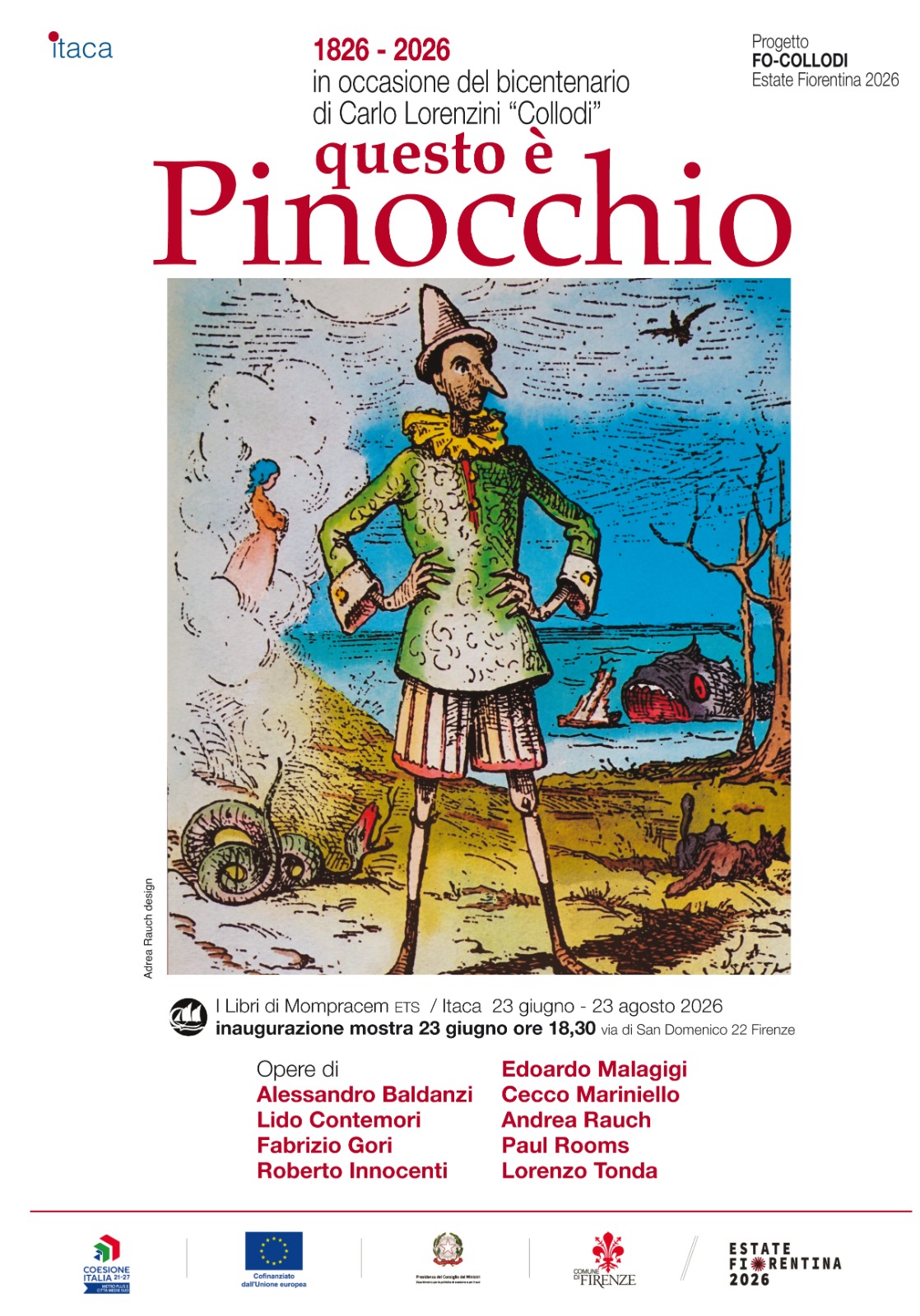 Locandina Mostra Questo è Pinocchio