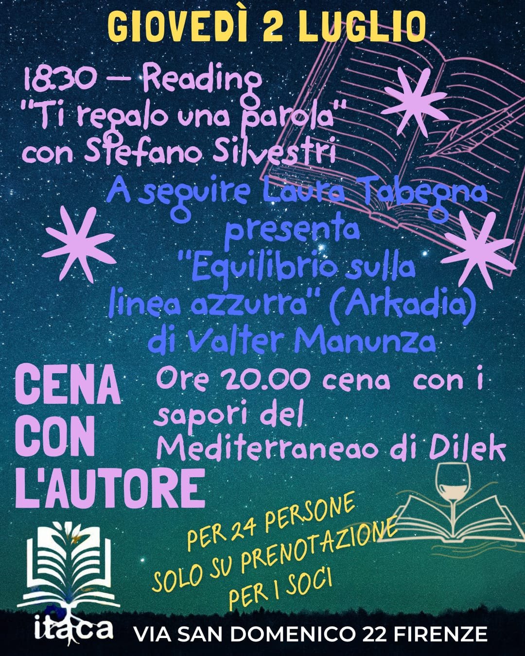Giovedì 2 luglio 2026