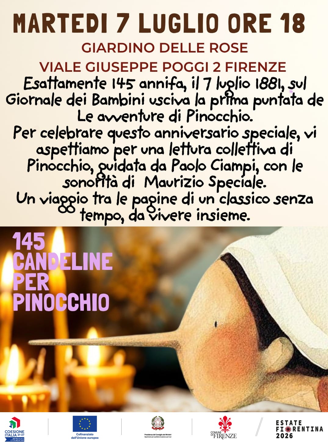 Le avventure di Pinocchio 145 anni